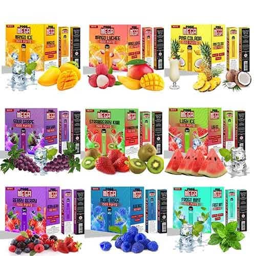 Fogg Mega Disposable 1500 Puffs Vape Jeddah Disposable Jeddah
