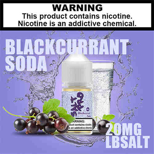 Blackcurrant soda Salt Pro Vape Jeddah Blackcurrant Saltnic